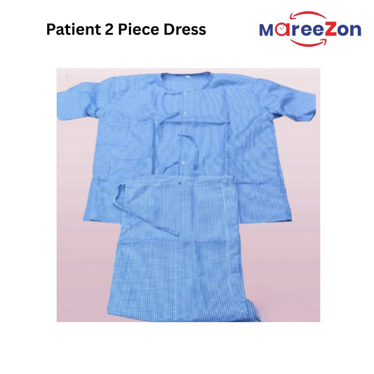 Unisex Hospital Patient Dress – Soft, Breathable, Full-Coverage Gown or Pant-Shirt | Multiple Colors & Sizes