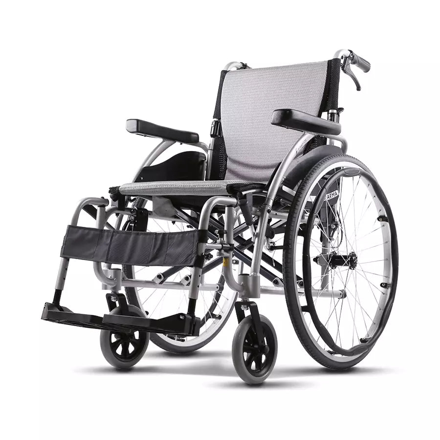 Karma S-Ergo 125 Wheelchair – Lightweight Manual Wheelchair with Ergonomic Design