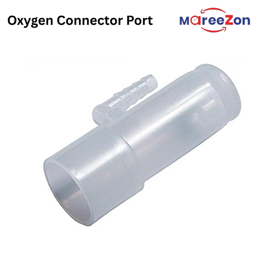 Carefusion Oxygen Connector Port for Adult Oxygen Therapy | Single Unit