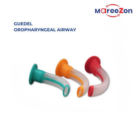 Guedel Airways / Oropharyngeal Airways | Color Coded | Sterile | 1 Piece