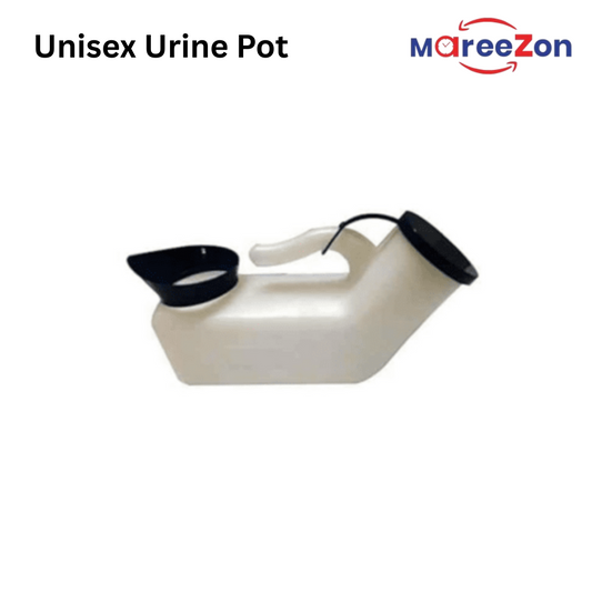 Unisex Urine Pot with Anti-Odor Cap – 1000ml Reusable, Leakproof & Autoclavable for Bedridden, Travel & Elderly Care