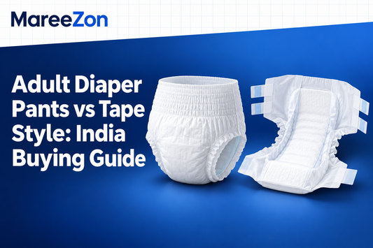 Pant-style and tape-style adult diapers compared for elderly care in India