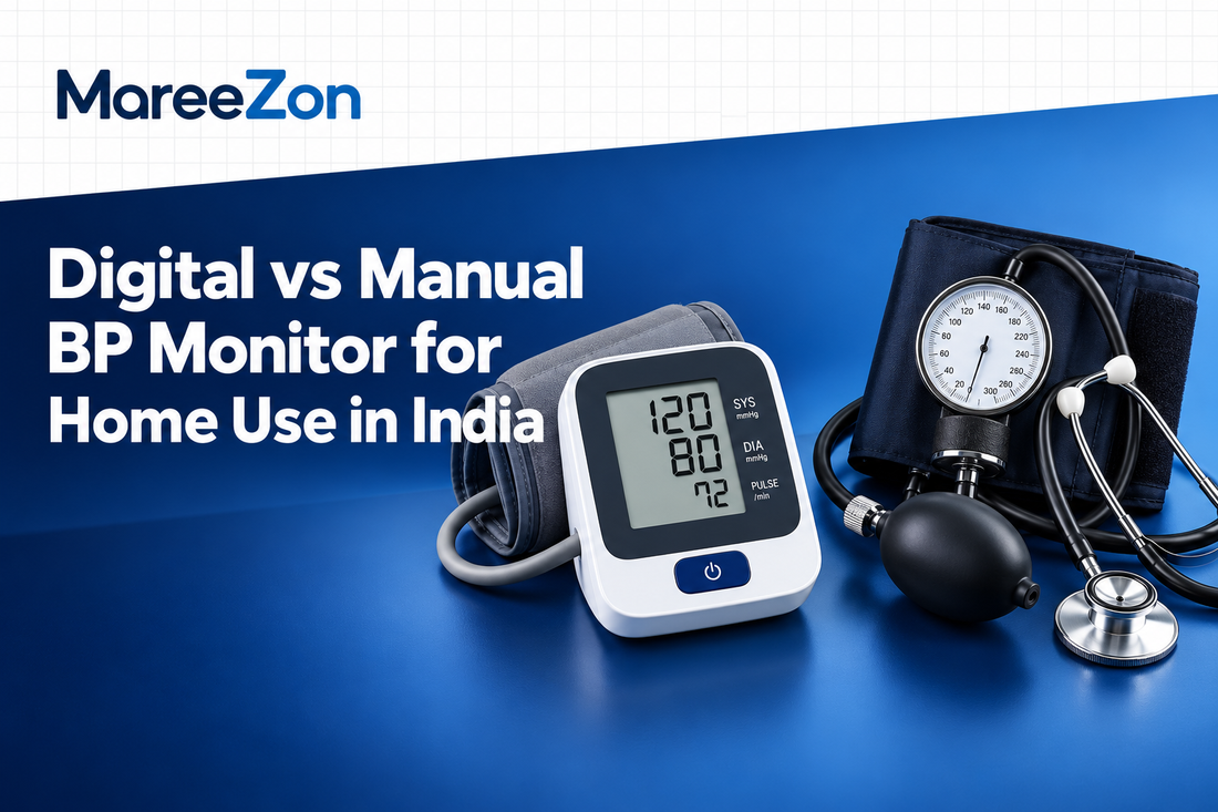 Digital and manual upper-arm blood pressure monitors compared for home use in India