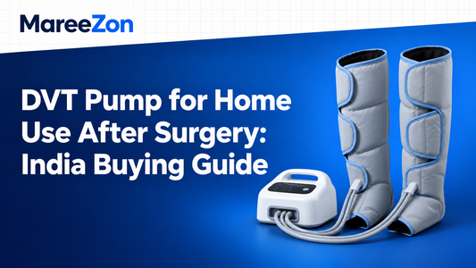 DVT pump with compression sleeves for home use after surgery in India