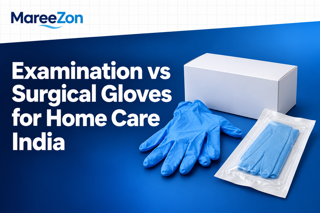 Examination and surgical gloves for home care in India