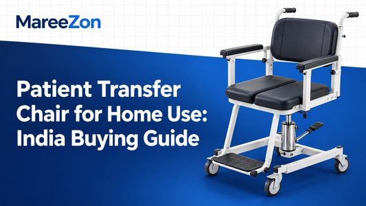Hydraulic patient transfer chair for home use in India