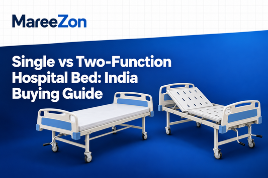 Single- and two-function manual hospital beds compared for home care in India