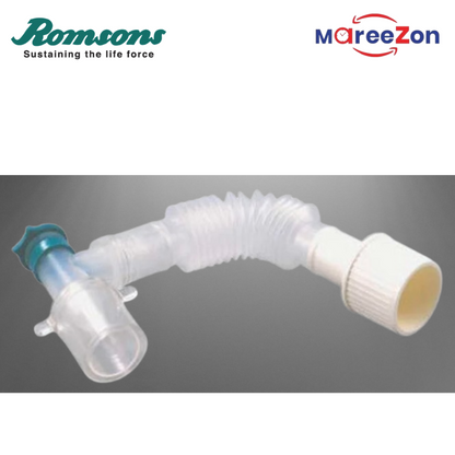 Romsons Flip Tap Catheter Mount | Double Port | Sterile | SH-2404 | Pack of 25