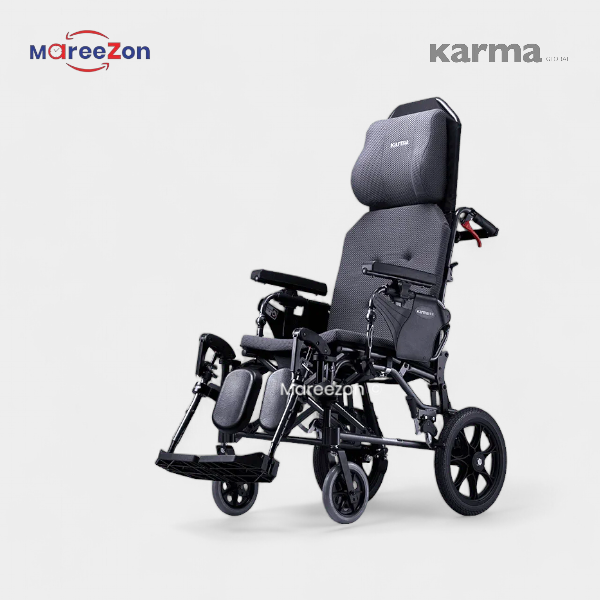 A premium wheelchair offering enhanced comfort and support for users.