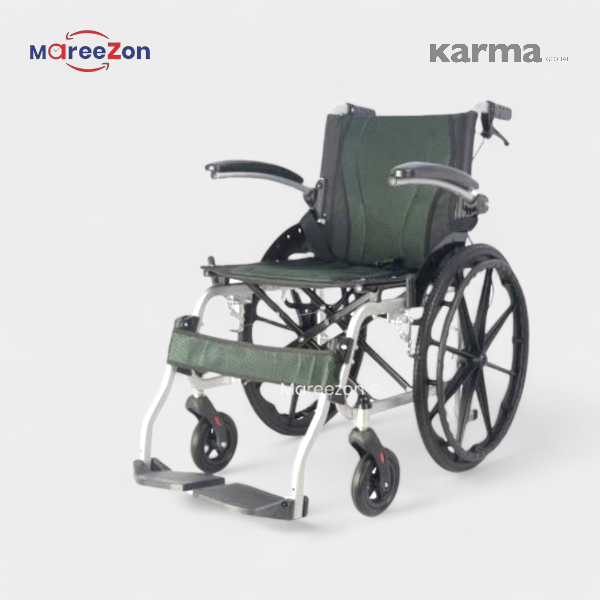 Karma Ryder 14 - A versatile wheelchair designed for both indoor and outdoor use.