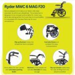 Karma Ryder 6 F20 Mag Wheelchair