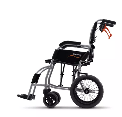 Ergo Lite Transit Wheelchair 18" – The Ultimate in Lightweight Comfort and Durability