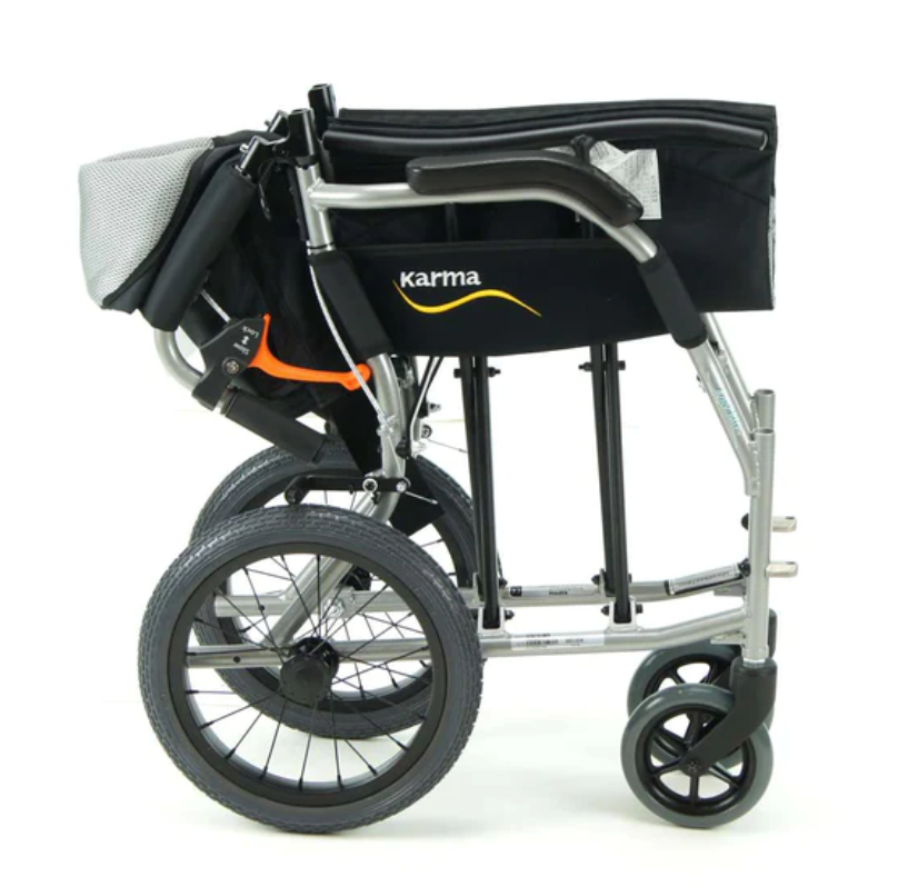 Ergo Lite Transit Wheelchair 18" – The Ultimate in Lightweight Comfort and Durability