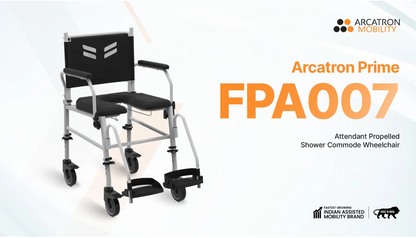 ARCATRON Prime FPA007  Shower Commode Wheelchair