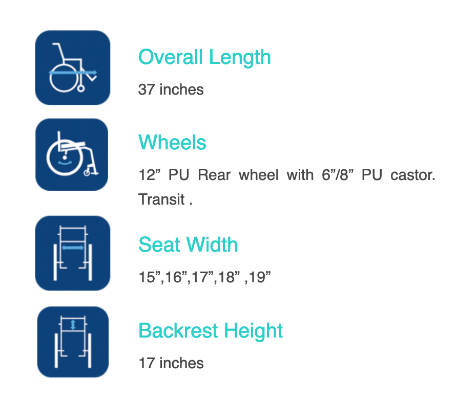 Invacare Action 2 NG Transit (Recliner)