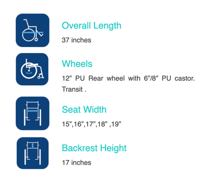 Invacare Action 2 NG Transit (Recliner)