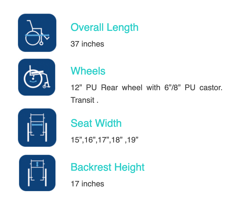 Invacare Action 2 NG Transit (Recliner)