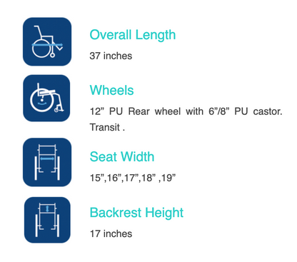 Invacare Action 2 NG Transit (Recliner)