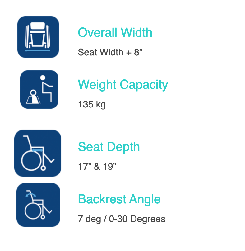 Forza Clematis Pro Wheelchair