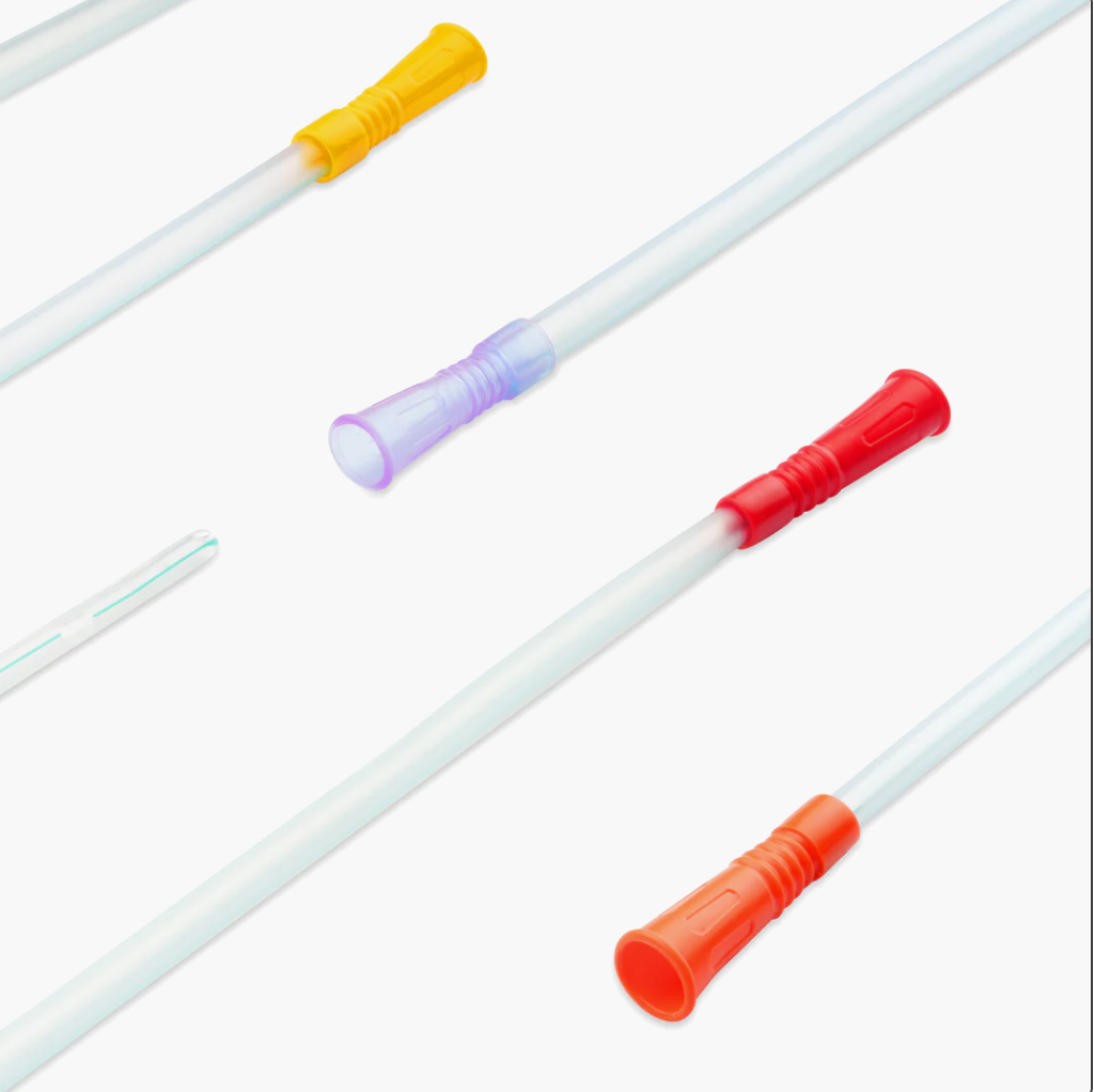Romsons Nelaton Catheter | Soft PVC | Atraumatic | X-Ray Visible | Sizes: 12FG, 14FG | Pack of 100