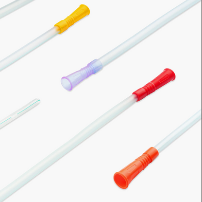 Romsons Nelaton Catheter | Soft PVC | Atraumatic | X-Ray Visible | Sizes: 12FG, 14FG | Pack of 100