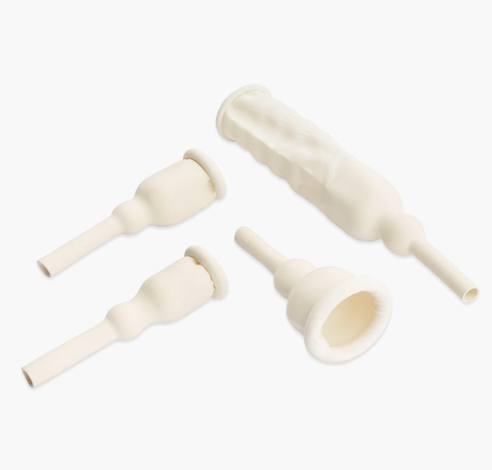 Romsons Male Cath External Male Catheter | Size: Medium (25mm) / Large (30mm) | Off White | Pack of 1