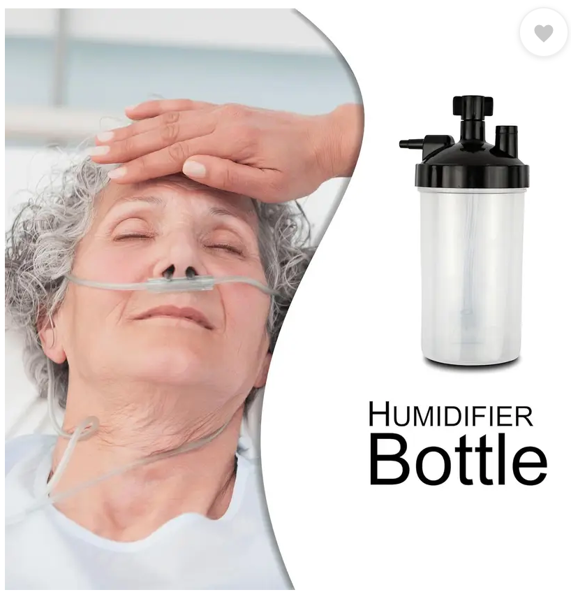 Humidifier Bottle for Oxygen Concentrator | Leak-Proof | 150g