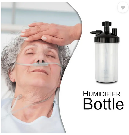 Humidifier Bottle for Oxygen Concentrator | Leak-Proof | 150g
