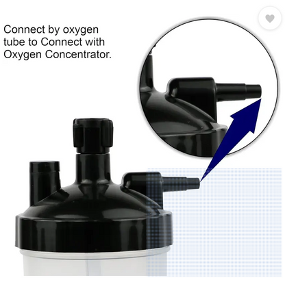 Humidifier Bottle for Oxygen Concentrator | Leak-Proof | 150g