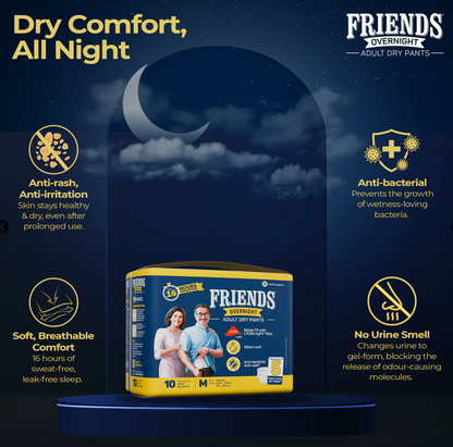 Friends Overnight Diaper Pants  (Pull ups)–  Pack of 30